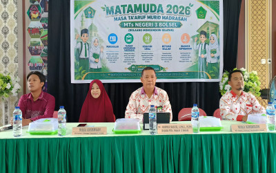 Kepala MTs Negeri 3 Bolaang Mongondow Selatan Resmi Menutup Kegiatan MATAMUDA Tahun 2026